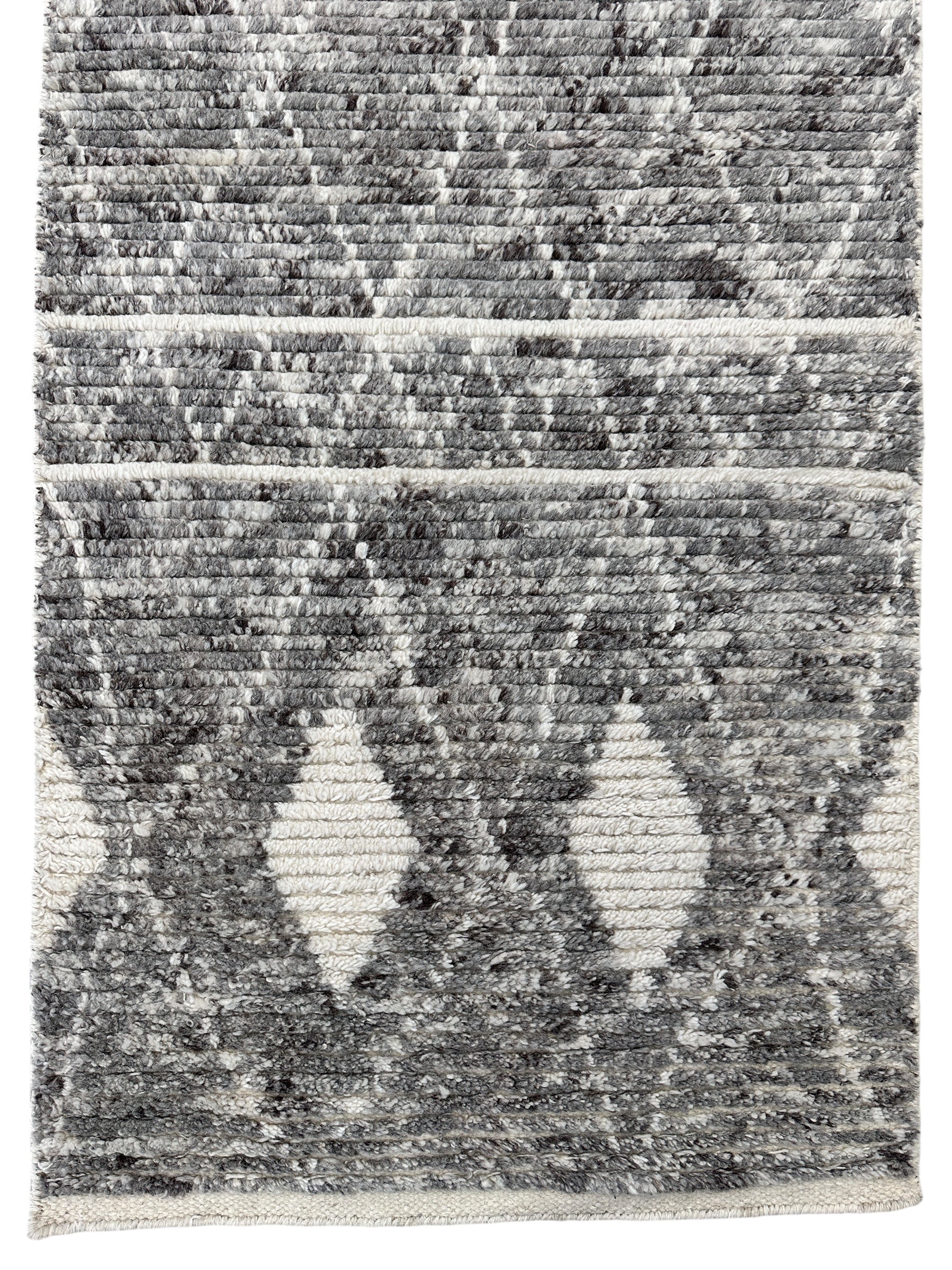 Hand-knotted Indo-Berber Runner Rug 2’6” x 7’9”