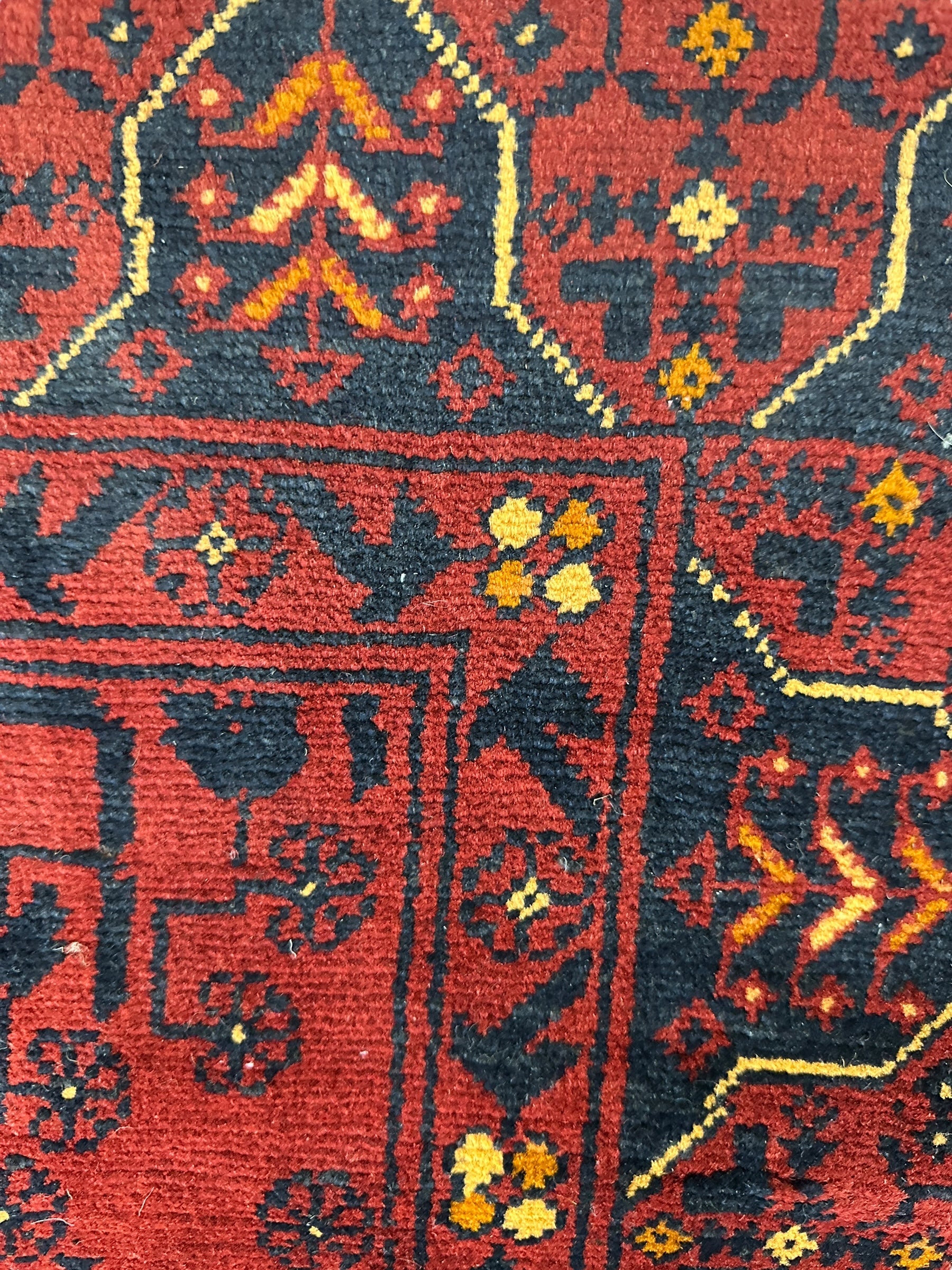 Afghani Area Rug I Turkoman Khal Mohammadi 4’9” x 6’2”