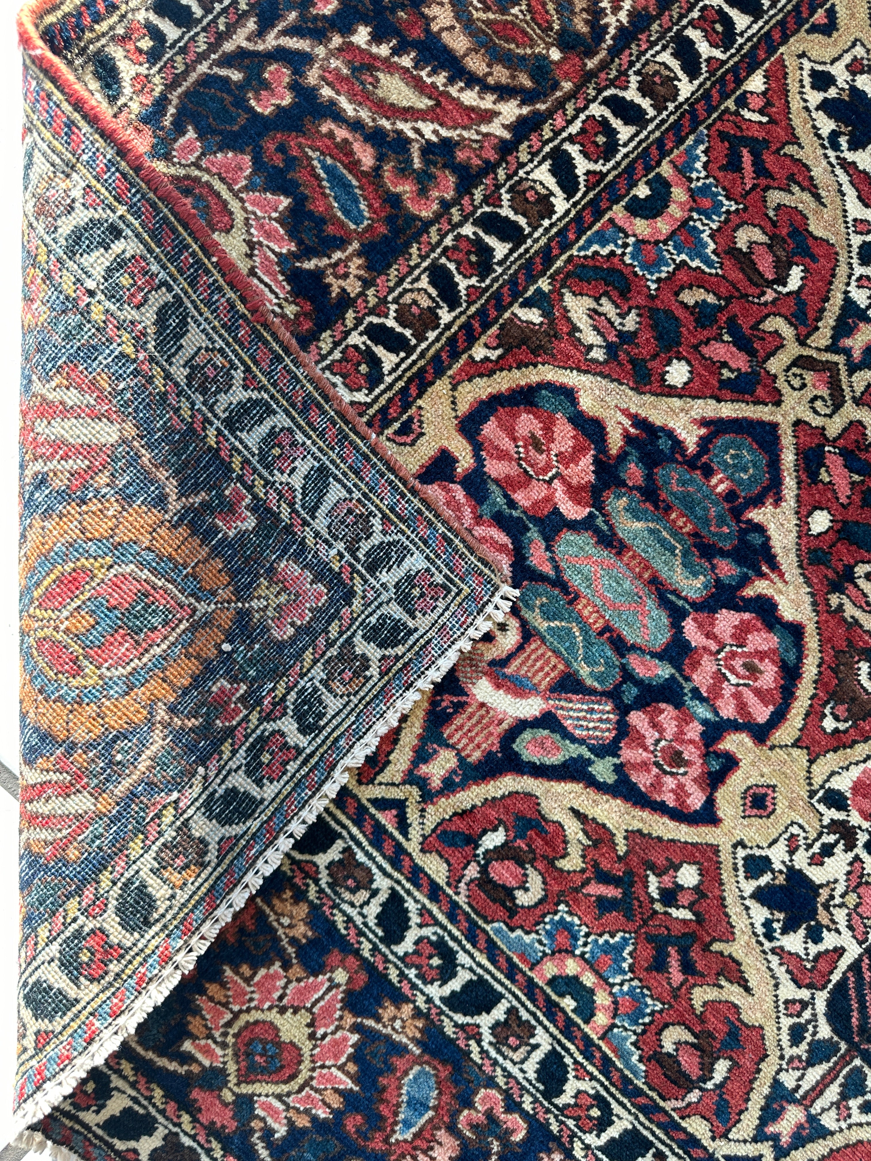 Antique Bakhtiari Rug Circa 1930’s 4’7” x 7’