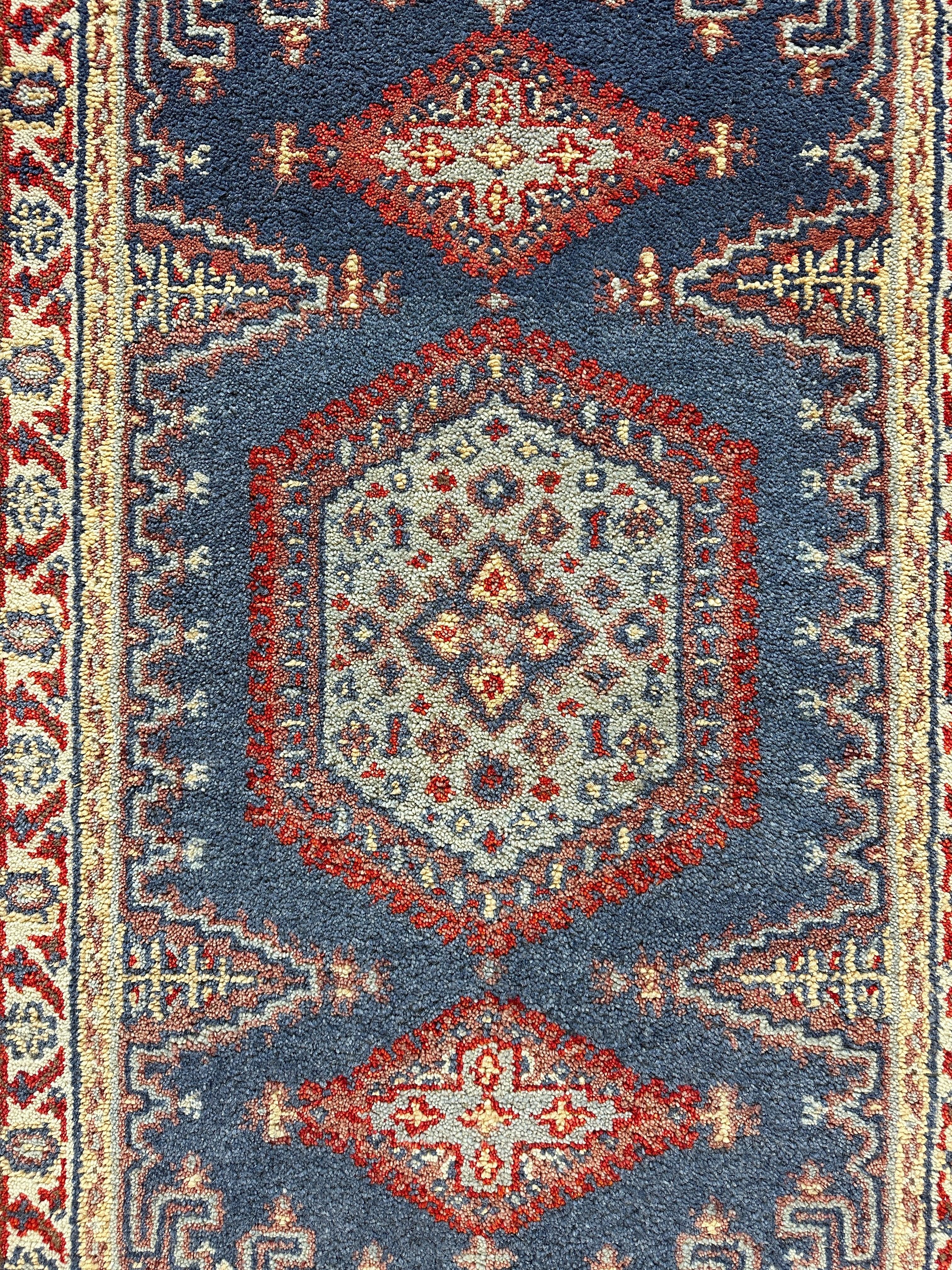 Fine Hand-Knotted Indu-Oushak Rug 3’ x 5’