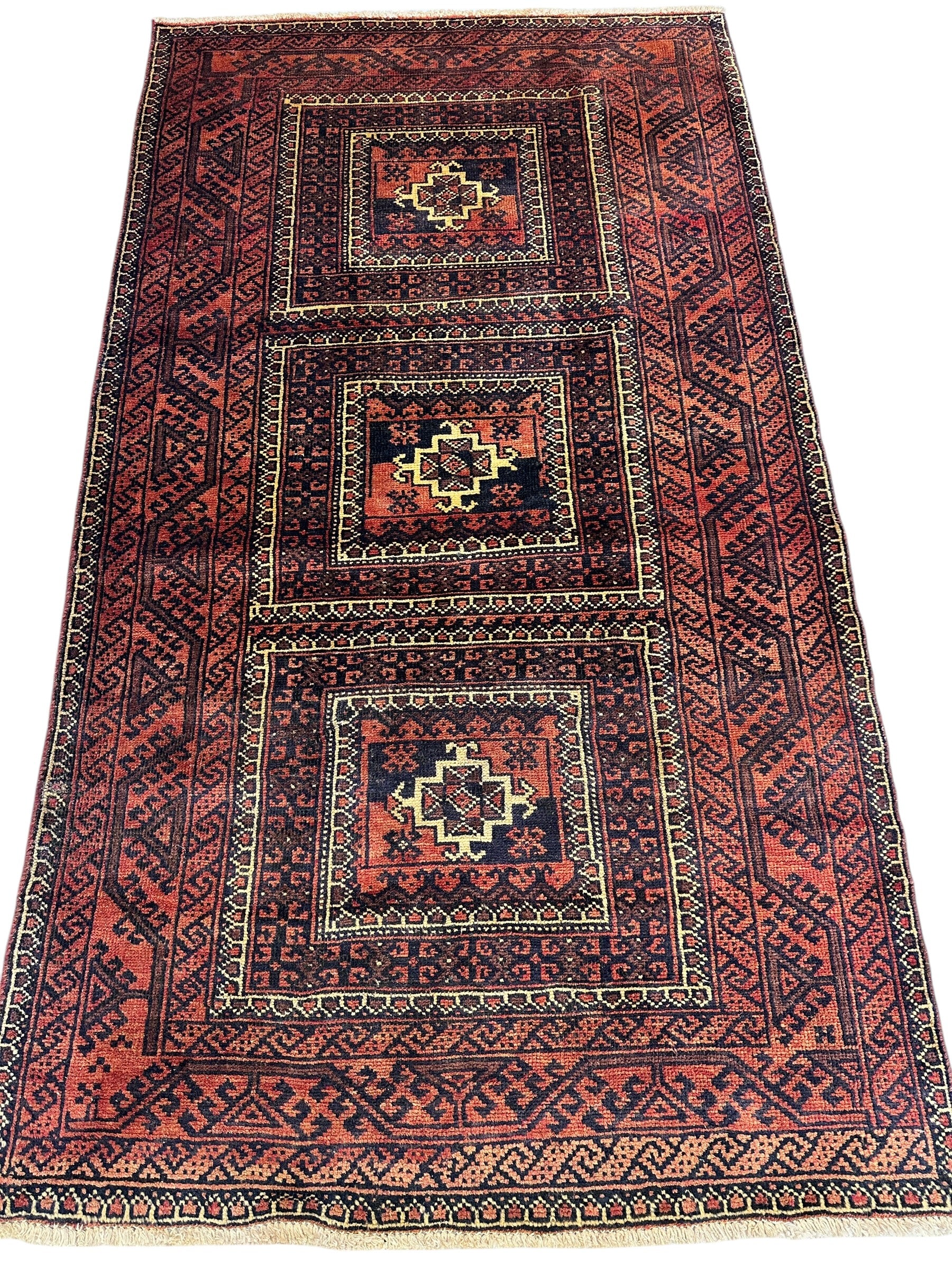 Tribal Baluch Rug 4’8” x 6’6”