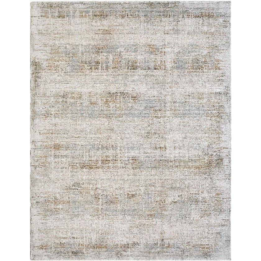 Troy Modern Light Gray/Medium Brown Area Rug