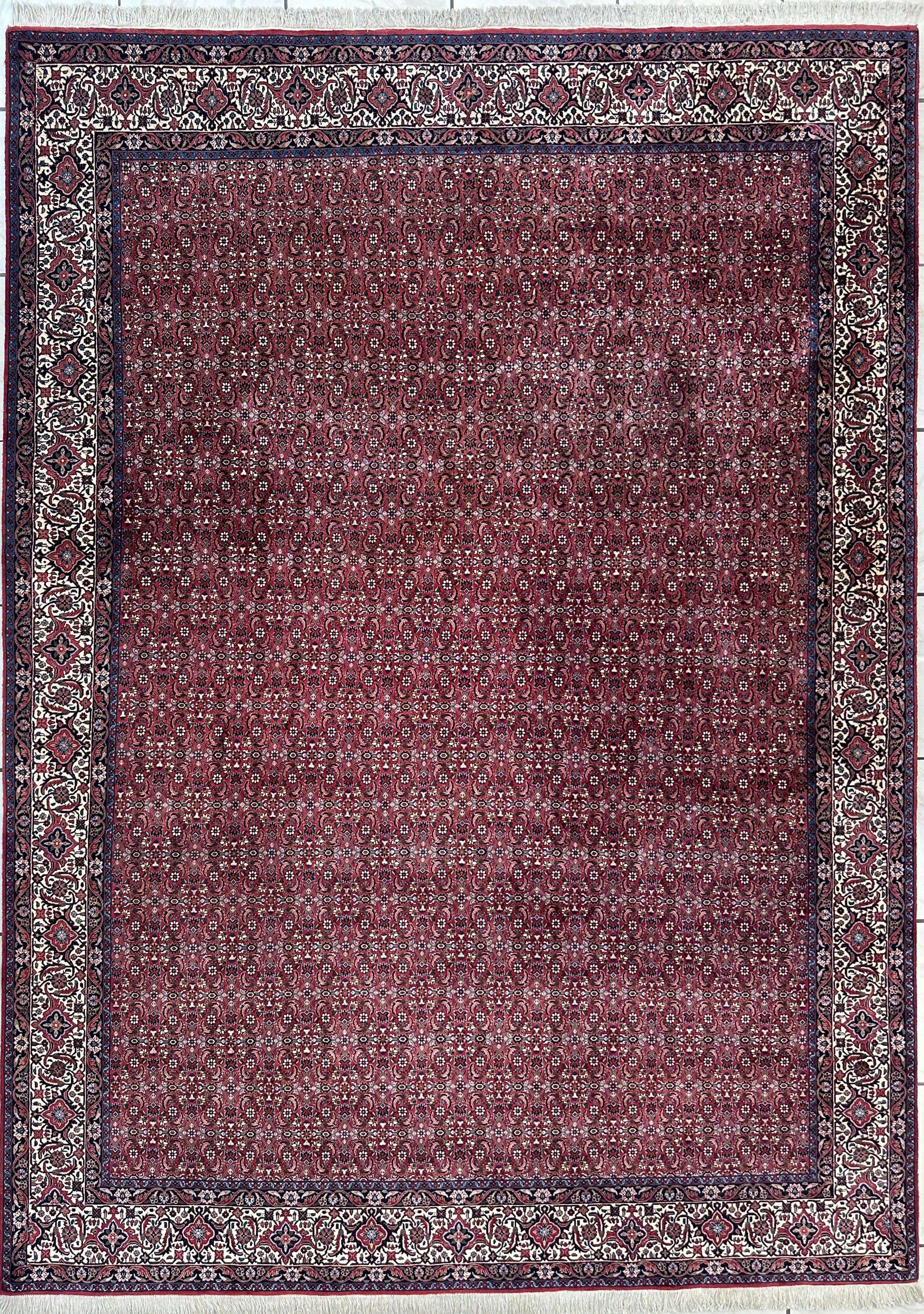 Prrsian Bidjar Herati Allover Area Rug 8’4” x 11’8”