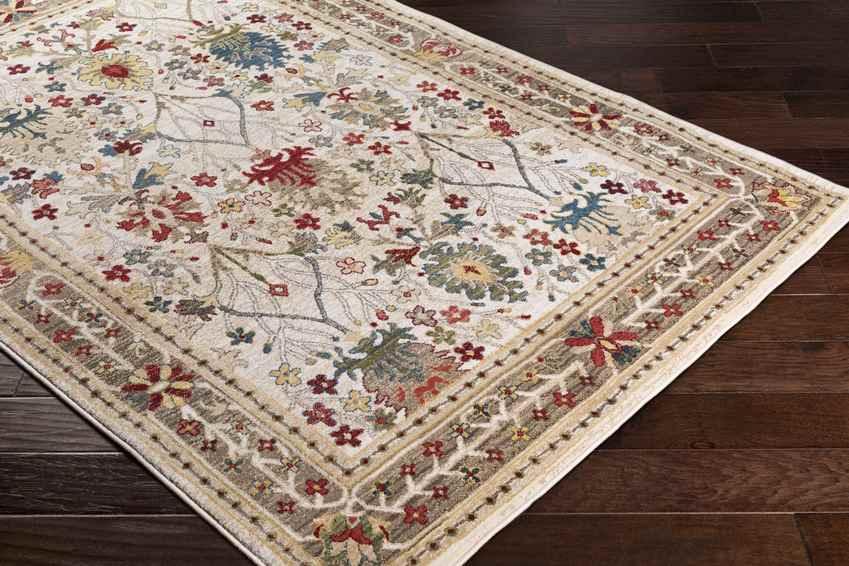 Aaden Traditional Cream Area Rug