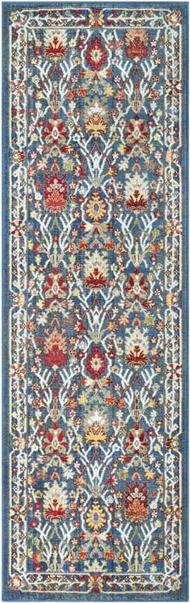 Aaden Traditional Navy Area Rug