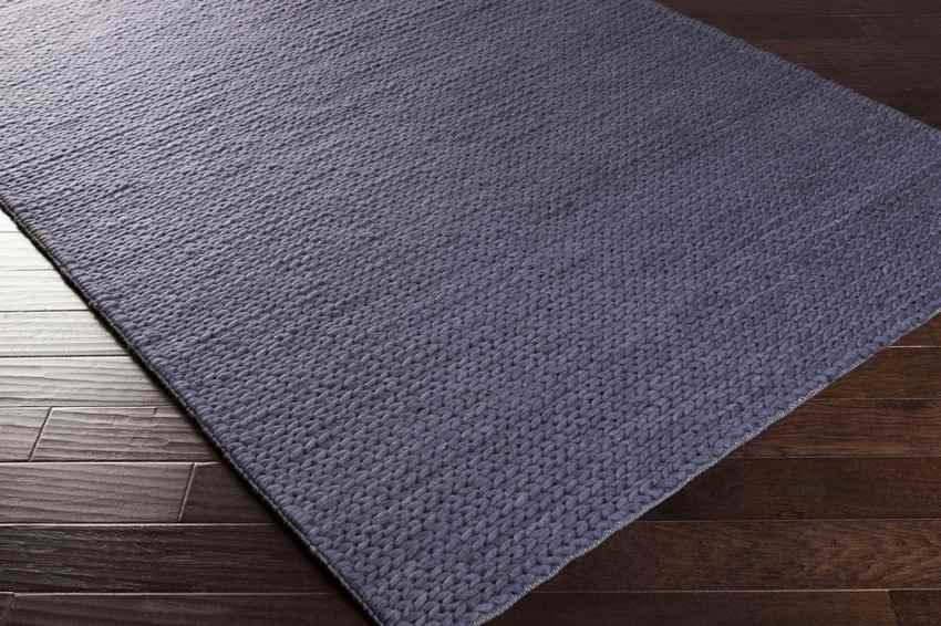 Aaron Modern Dark Navy Area Rug