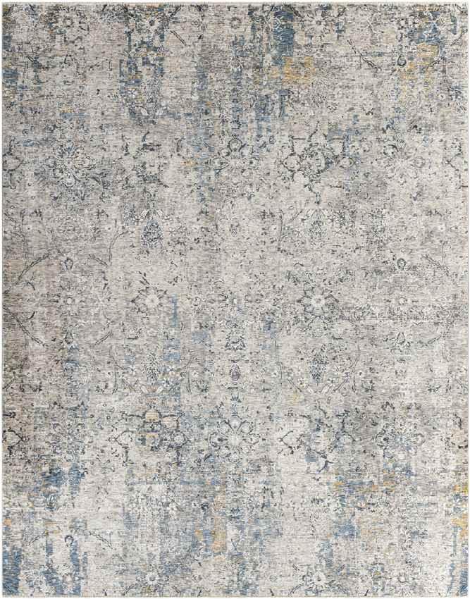 Abcoven Modern Light Gray Area Rug