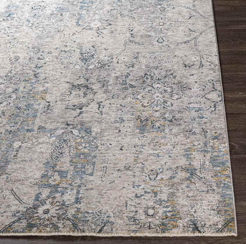 Abcoven Modern Light Gray Area Rug