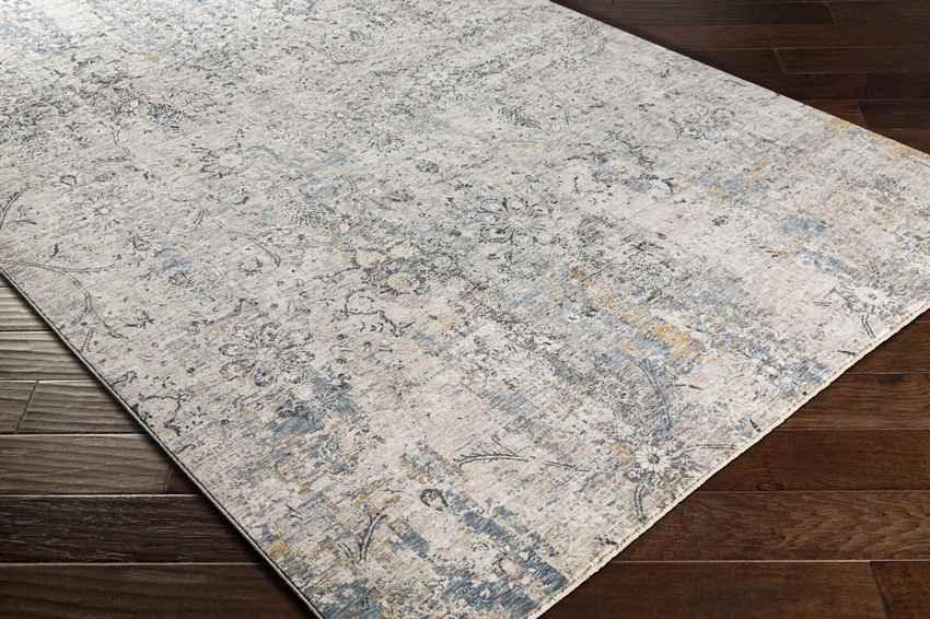 Abcoven Modern Light Gray Area Rug