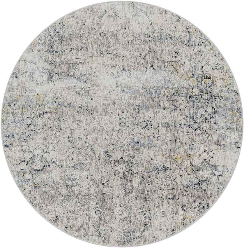 Abcoven Modern Light Gray Area Rug