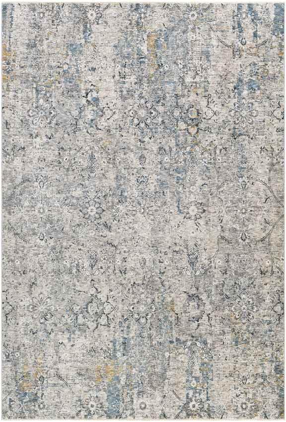 Abcoven Modern Light Gray Area Rug