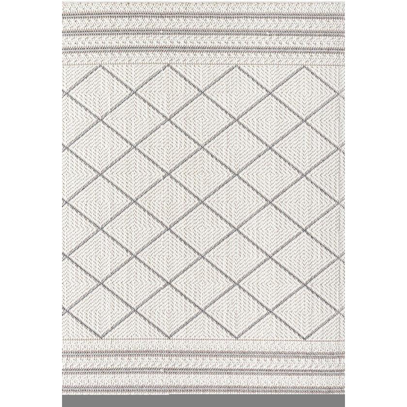 Abigayle Modern Medium Gray/Ivory Area Rug