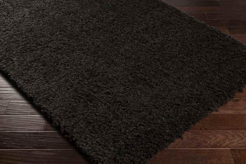 Abraham Modern Black Area Rug