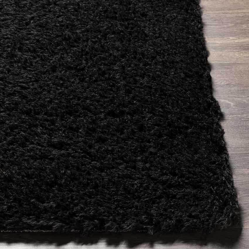 Abraham Modern Black Area Rug