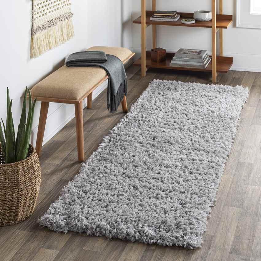 Abraham Modern Gray Area Rug