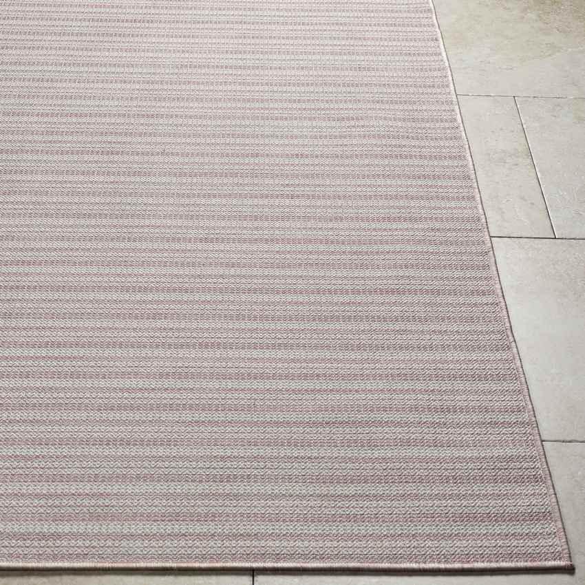 Acheri Modern Pale Pink Area Rug