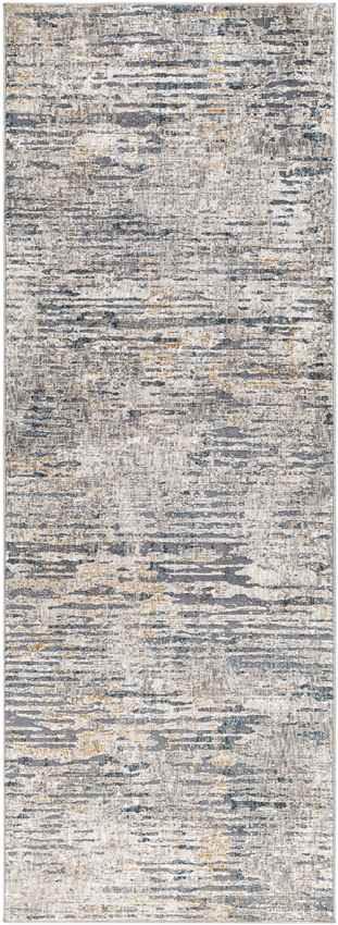 Achtmaal Modern Light Gray Area Rug