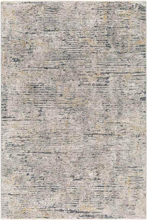 Achtmaal Modern Light Gray Area Rug