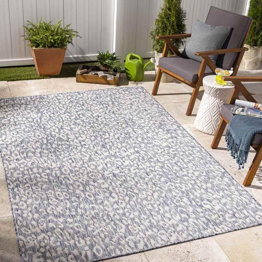 Ackley Modern Denim Area Rug