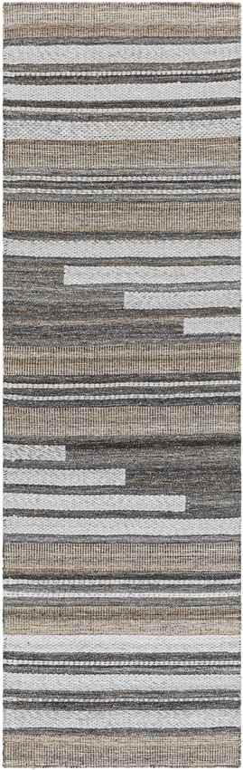 Ada Modern Charcoal Area Rug