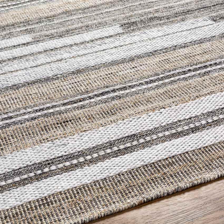 Ada Modern Charcoal Area Rug