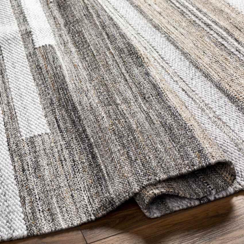 Ada Modern Charcoal Area Rug