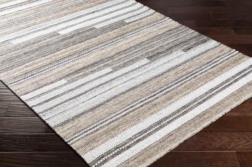 Ada Modern Charcoal Area Rug