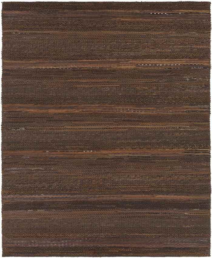 Adairsville Rustic Dark Brown Area Rug