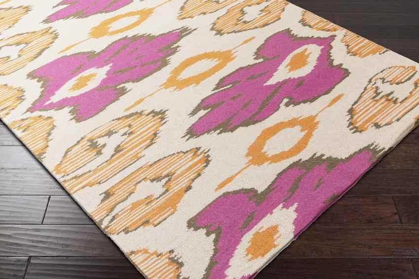 Adelanto Global Pink/Tan Area Rug