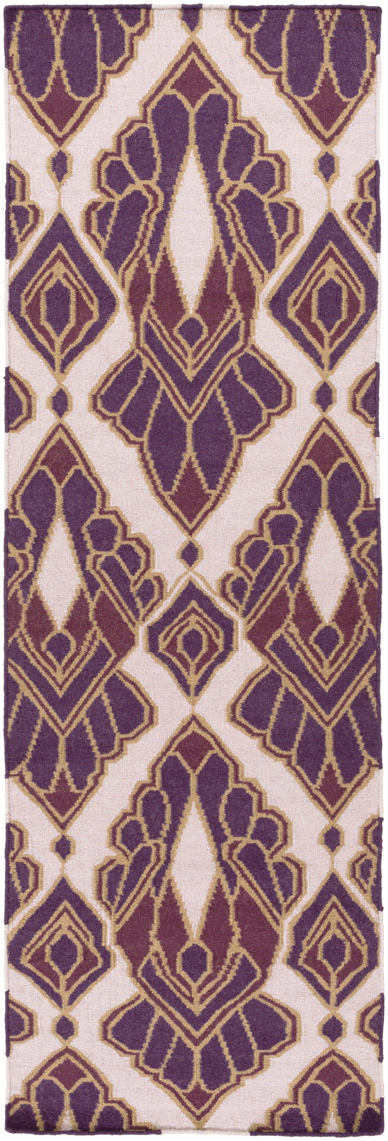 Adeline Global Violet/Lilac Area Rug