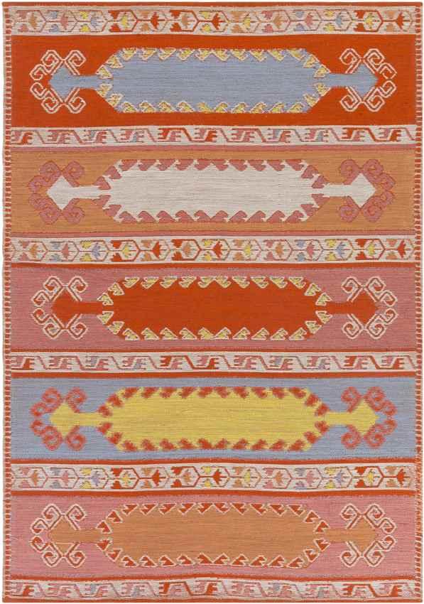 Adlington Global Burnt Orange Area Rug