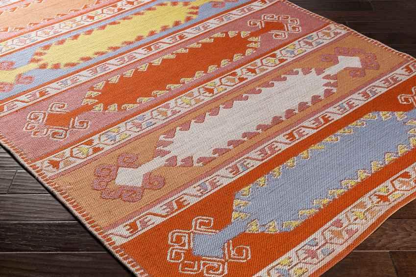 Adlington Global Burnt Orange Area Rug