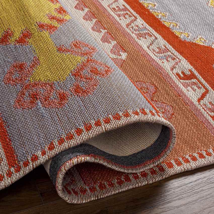 Adlington Global Burnt Orange Area Rug