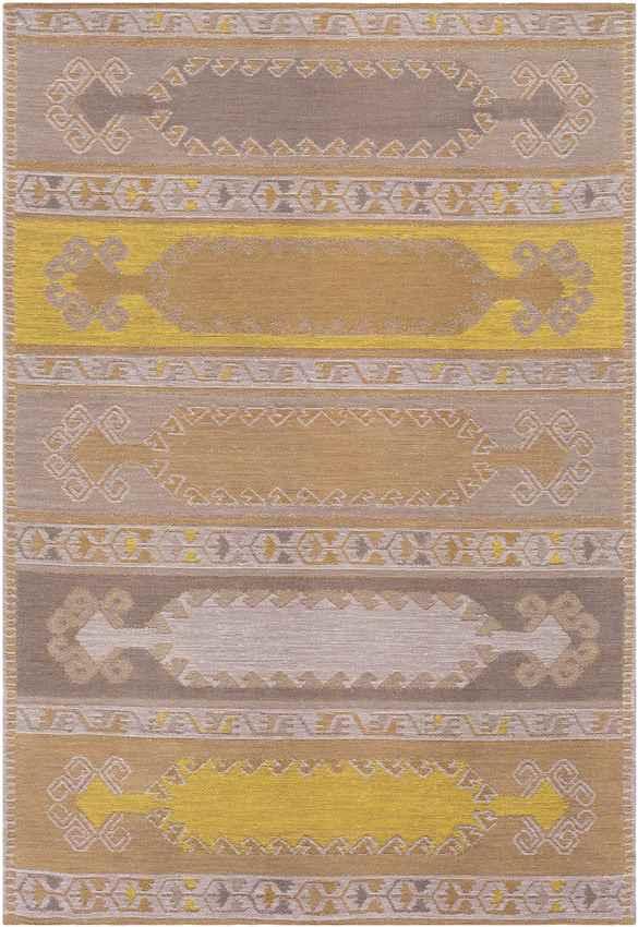 Adlington Global Tan/Lime Area Rug