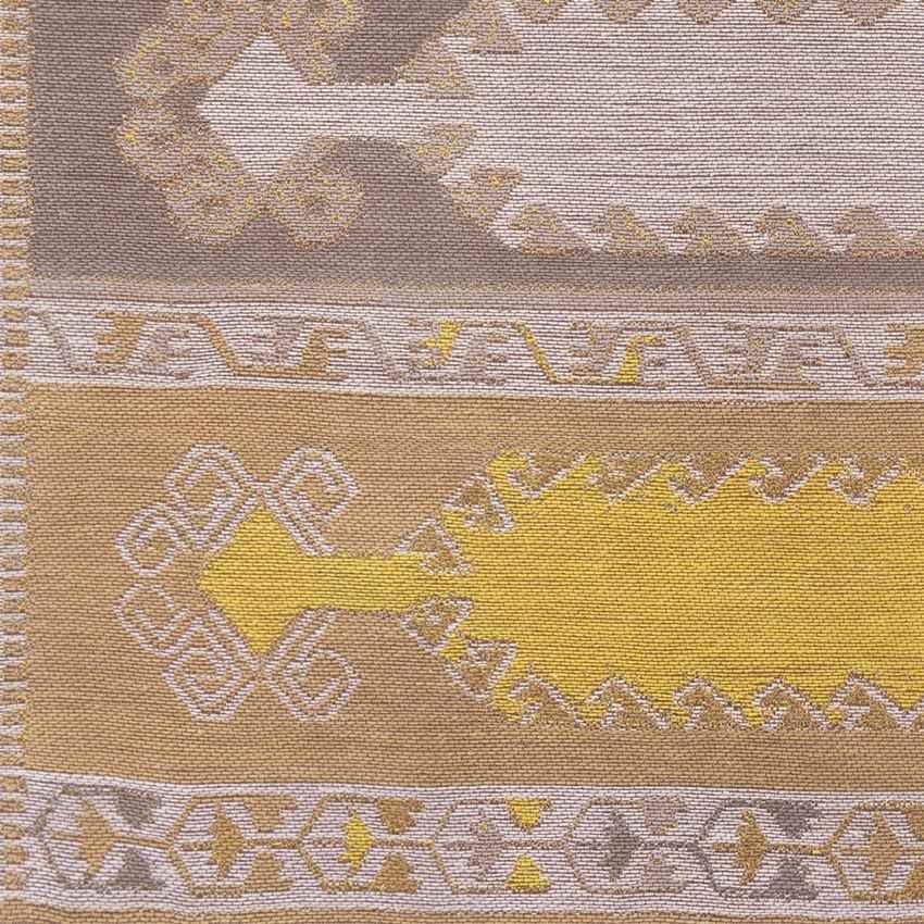 Adlington Global Tan/Lime Area Rug