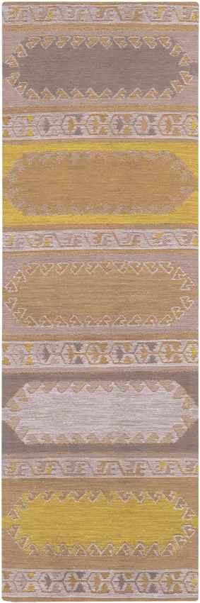 Adlington Global Tan/Lime Area Rug