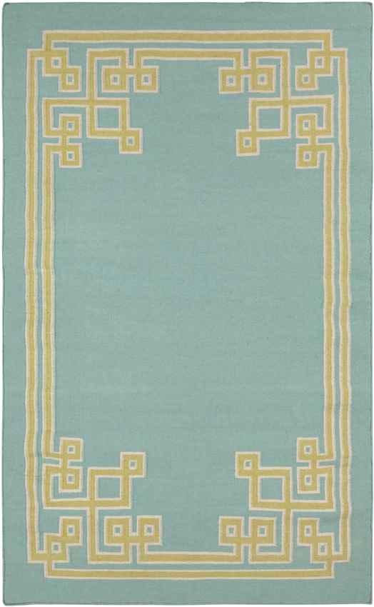 Adrian Modern Aqua Area Rug