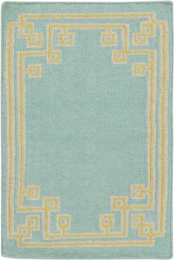 Adrian Modern Aqua Area Rug