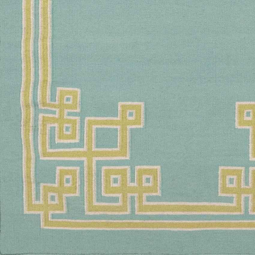 Adrian Modern Aqua Area Rug