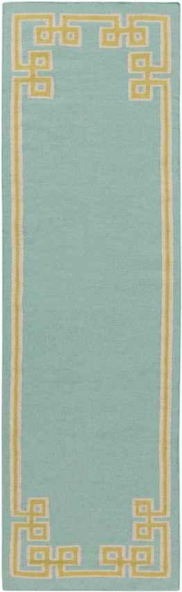 Adrian Modern Aqua Area Rug