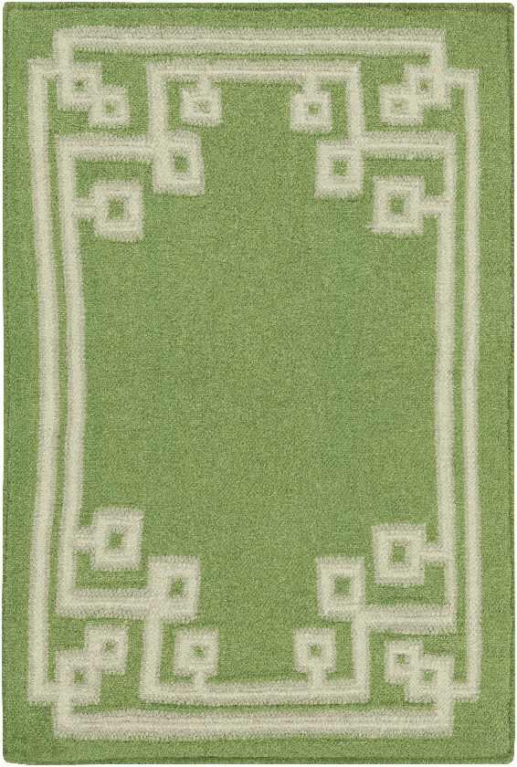 Adrian Modern Green Area Rug