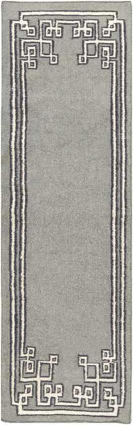 Adrian Modern Light Gray Area Rug