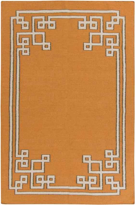 Adrian Modern Orange Area Rug