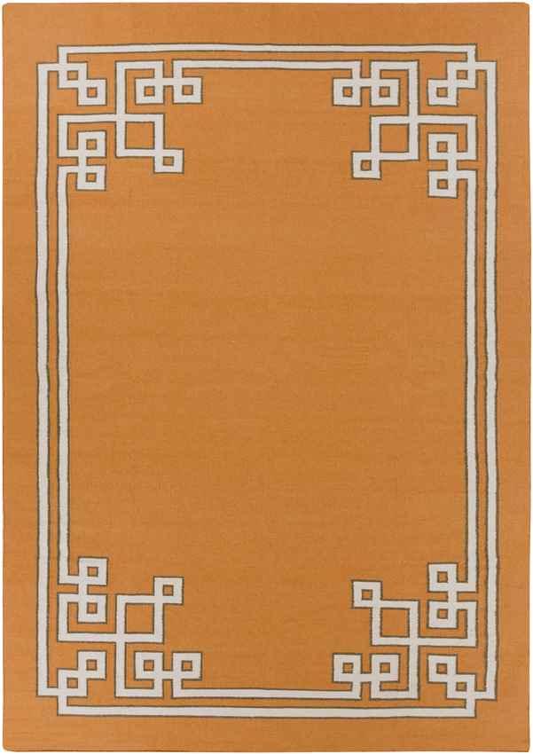 Adrian Modern Orange Area Rug