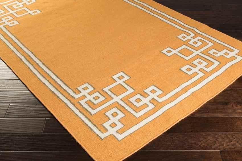 Adrian Modern Orange Area Rug