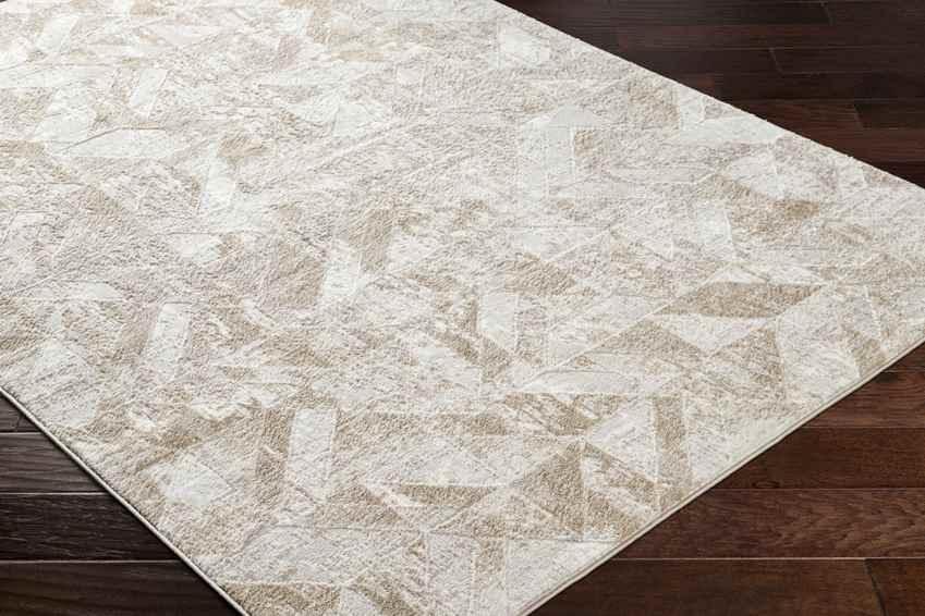 Adrion Modern Dark Brown/Ivory Area Rug