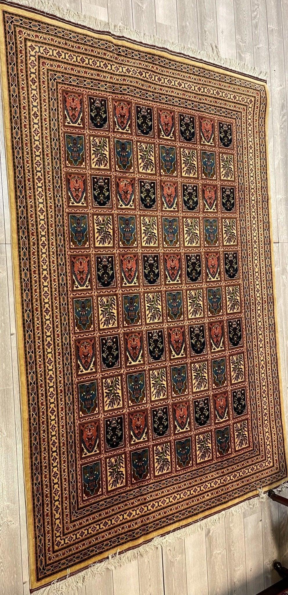 Afghani Area Rug I Bakhtiari 7x10 Ft