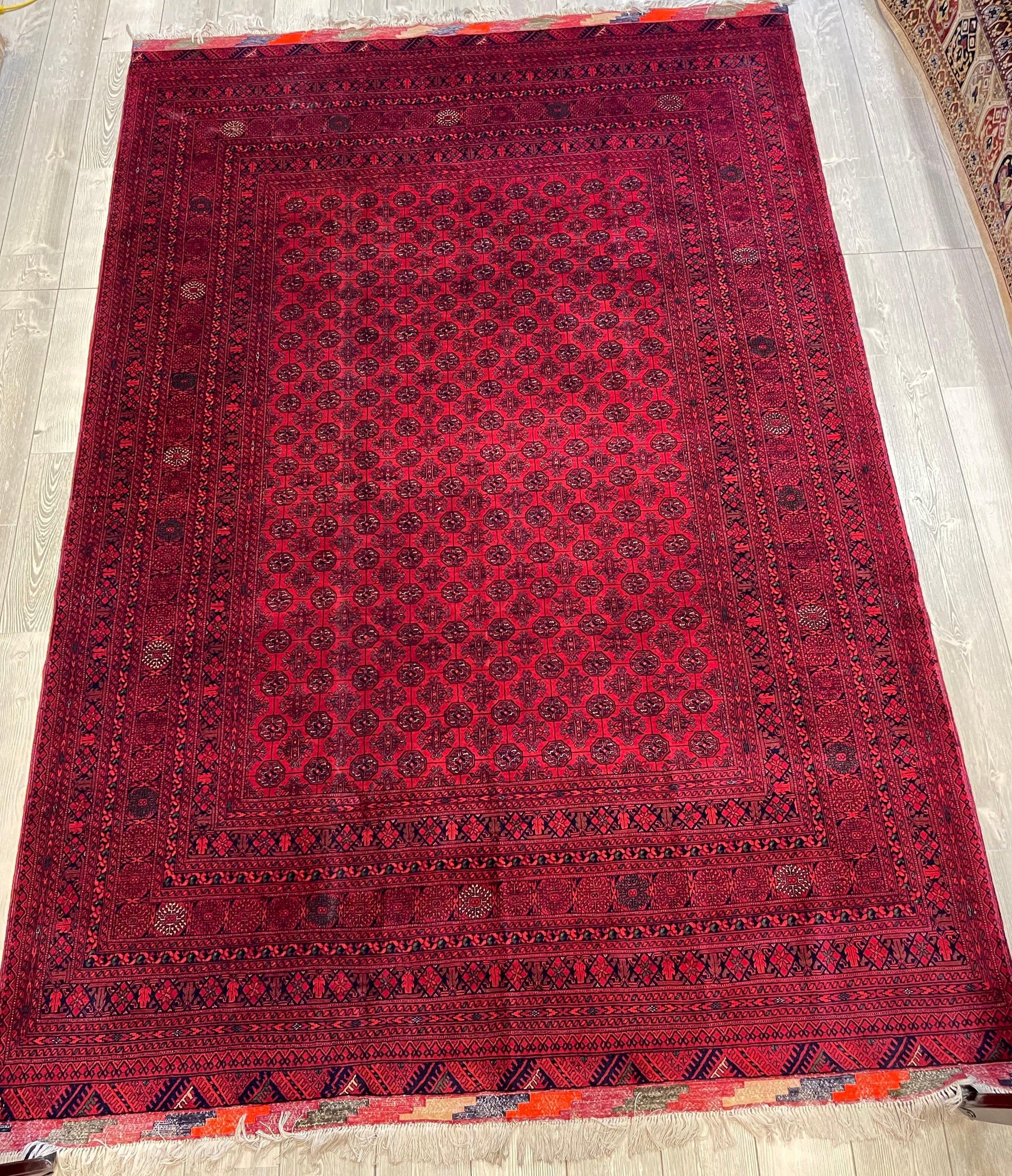 Afghani Shirin Tagab Mauri Area Rug 7x10 Ft