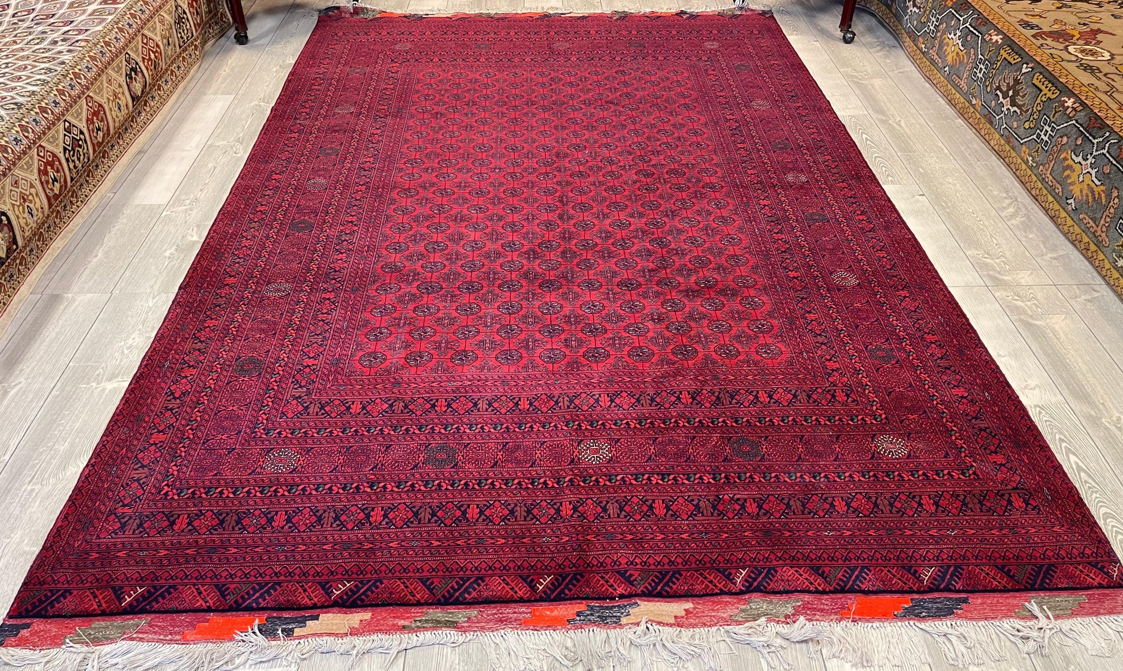 Afghani Shirin Tagab Mauri Area Rug 7x10 Ft