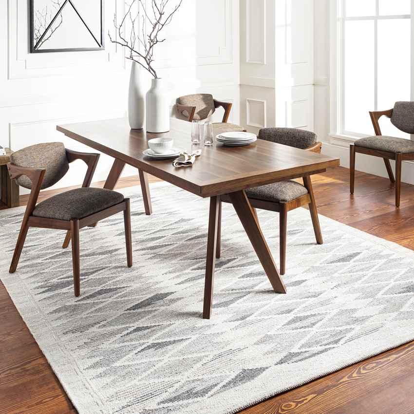 Afiesl Modern Cream Area Rug